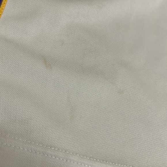 Kobe Bryant NBA Jersey | #24 Adidas Jersey with Champion Trophy | White & Gold - Picture 9 of 9